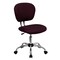 Emma and Oliver Mid-Back Mesh Padded Swivel Task Office Chair with Chrome Base